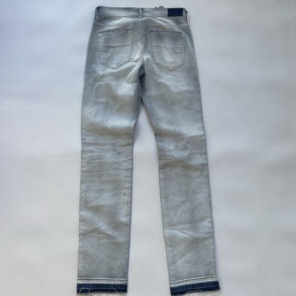 Diesel Women’s Sandy Regular Slim Straight Jeans Light Blue 0681M Size W27 - Picture 8 of 12